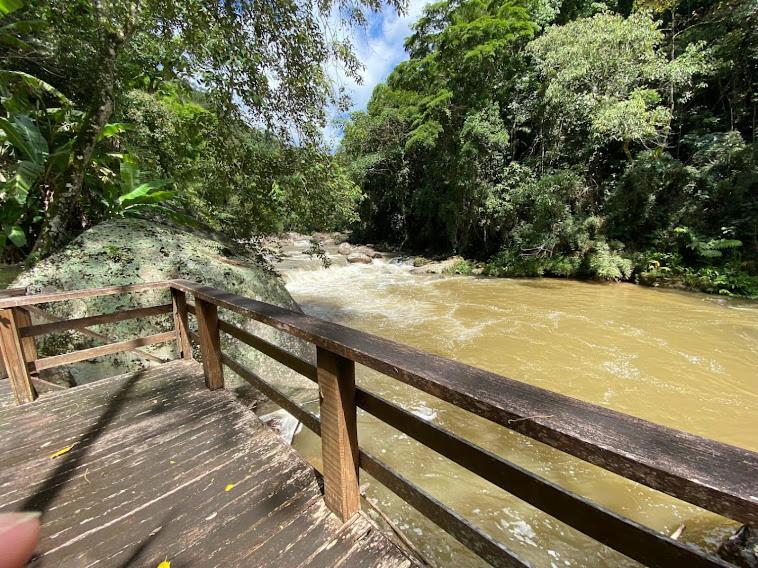 Lumiar Chale Colonial Lareira Deck Para Beira Rio Particular E Reservado Area De Lazer Pertinho Centro Do Bairro מראה חיצוני תמונה