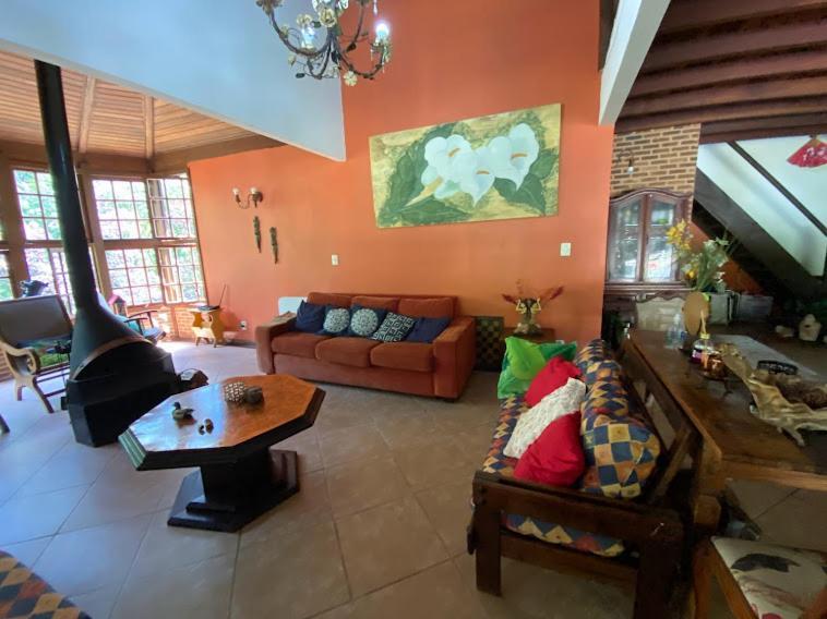 Lumiar Chale Colonial Lareira Deck Para Beira Rio Particular E Reservado Area De Lazer Pertinho Centro Do Bairro מראה חיצוני תמונה